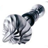 Ternary flow impeller