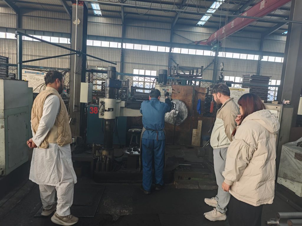 Successful Visit of Afghan Clients to Inspect Wastewater Treatment Blower